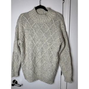 Boheme Turtleneck‎ Sweater, Oatmeal color
